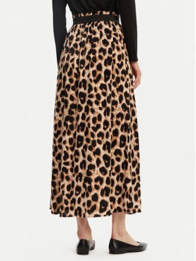 ONLY Spódnica plisowana Venedig 15251761 Brązowy Regular Fit