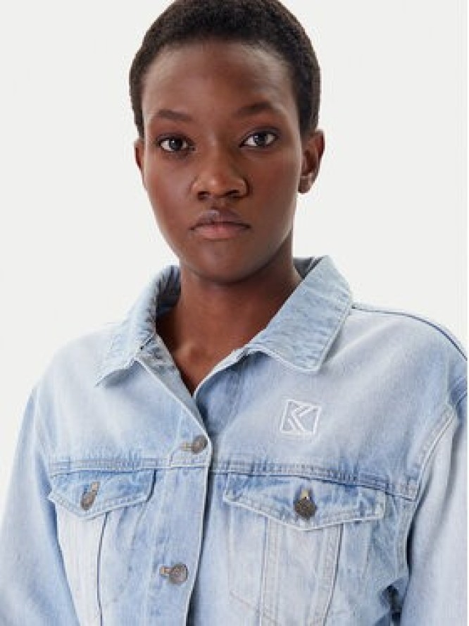 Karl Kani Kurtka jeansowa PD00005493 Niebieski Regular Fit