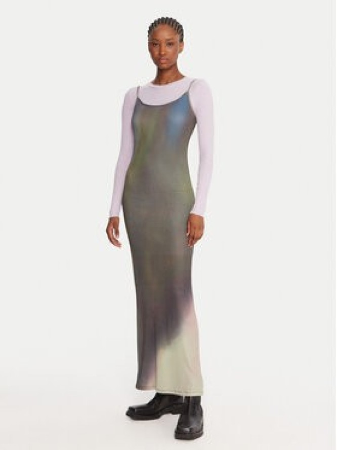 Desigual Sukienka codzienna Janis 25WWVK13 Kolorowy Slim Fit