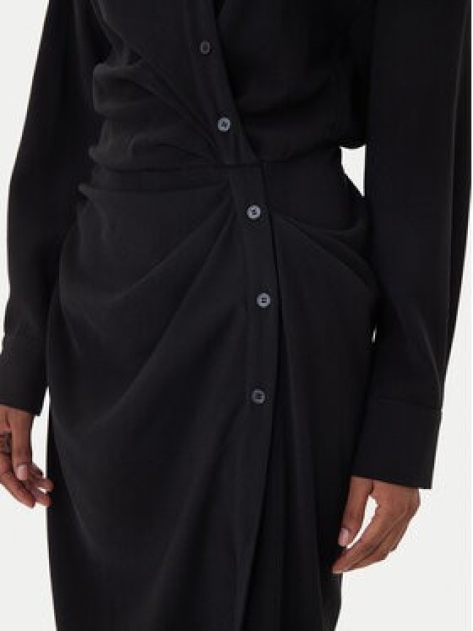 Eleh Sukienka wieczorowa EFW250275 Czarny Regular Fit