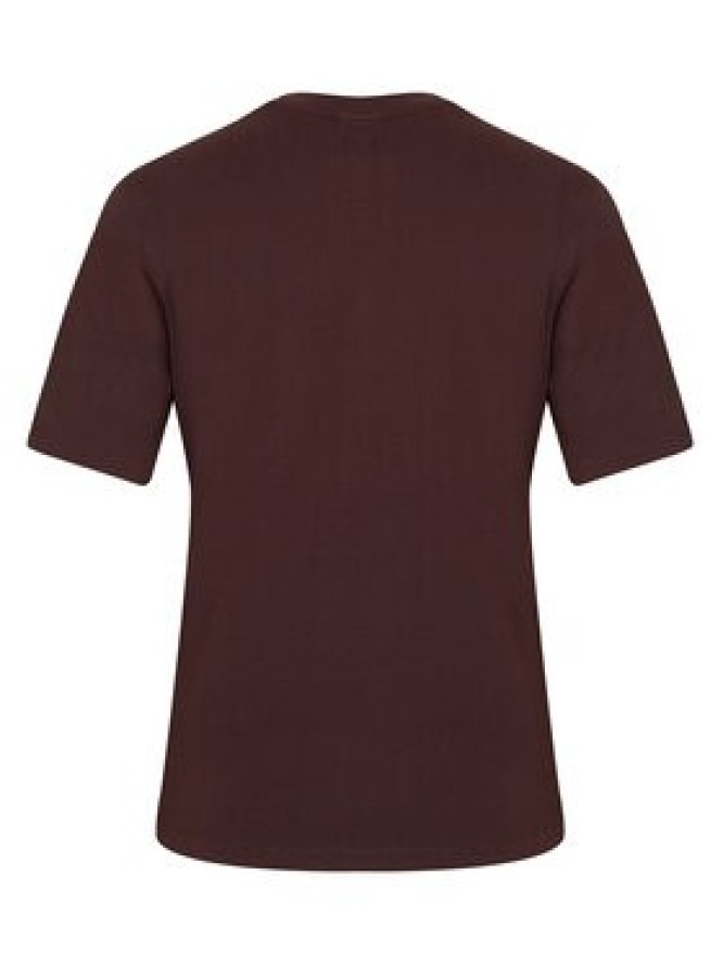 Reebok T-Shirt Nikolina RK25708CCW Brązowy ciemny Regular Fit