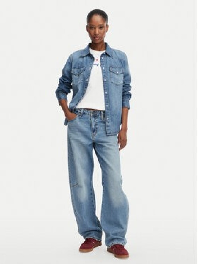 Tommy Jeans Koszula jeansowa DW0DW23486 Niebieski Regular Fit