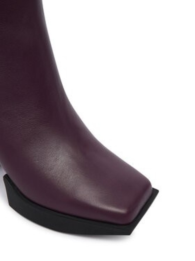 United Nude Botki Construct Bootie HI 1102499316 Bordowy