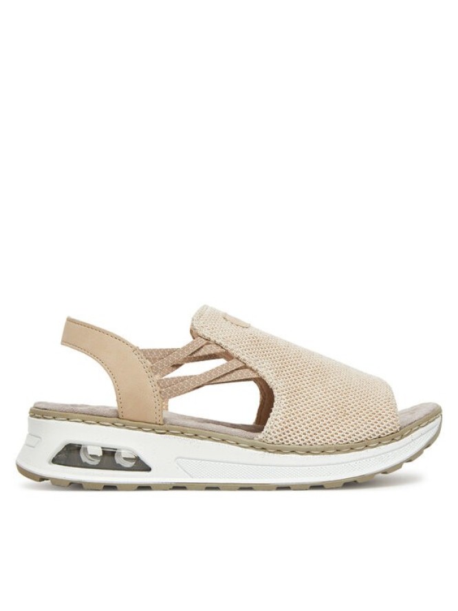 Rieker Sandały 65661-60 Beżowy