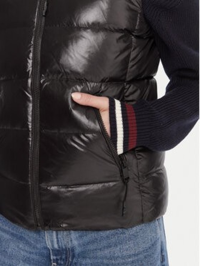 Tommy Jeans Bezrękawnik DW0DW21622 Czarny Slim Fit