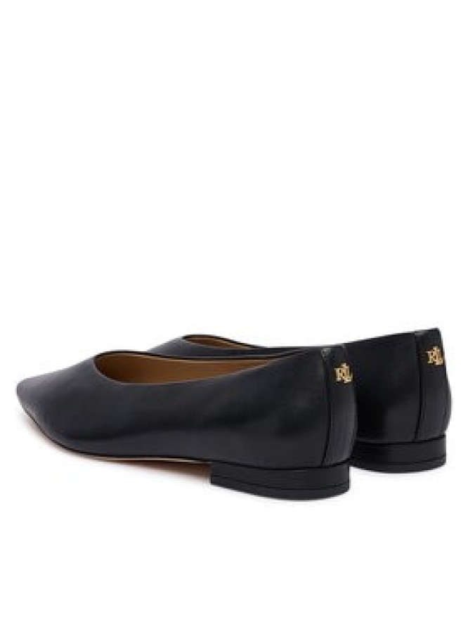 LAUREN RALPH LAUREN Baleriny Audri 802P18411002 Czarny