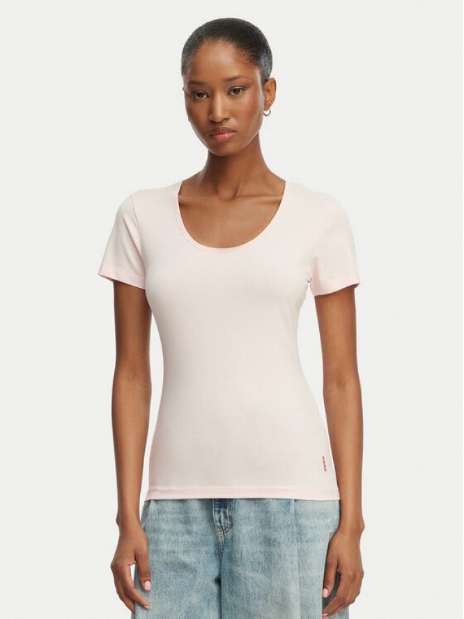 HUGO Komplet t-shirtów 50545688 Różowy Regular Fit
