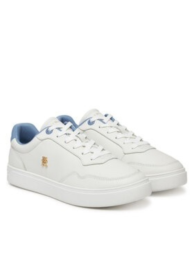 Tommy Hilfiger Sneakersy Essential Elevated Court Sneaker FW0FW08680 Biały