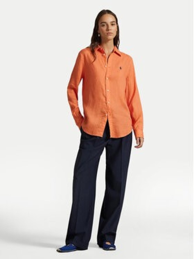 Polo Ralph Lauren Koszula 211970730500 Pomarańczowy Regular Fit