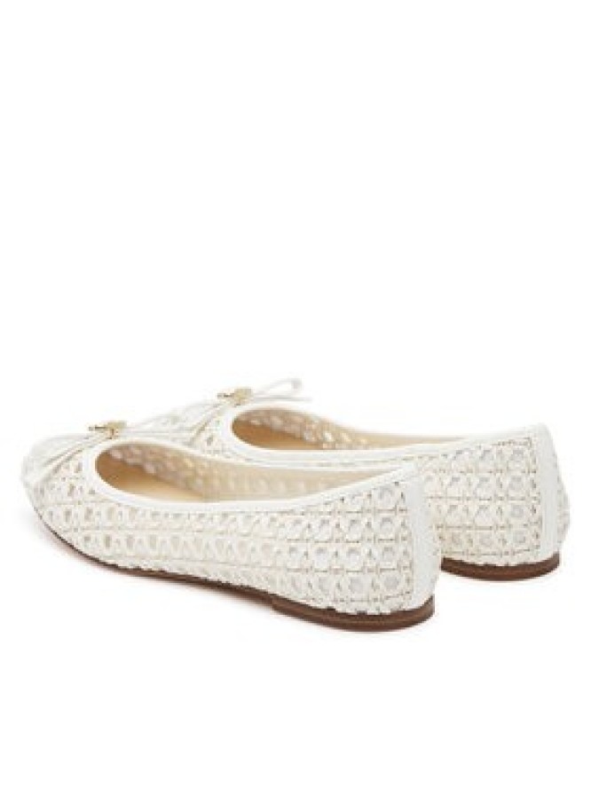 TWINSET Baleriny 251TGT030 Biały