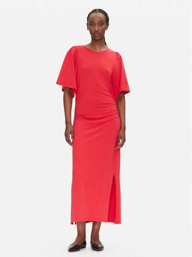 Bruuns Bazaar Sukienka codzienna Nathala BBW4560 Czerwony Regular Fit