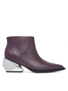 United Nude Botki Ricky Yoyo Mid 110413416 Bordowy