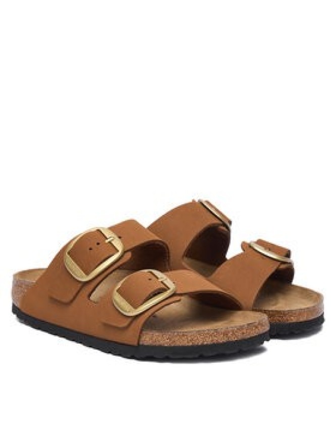 Birkenstock Klapki Arizona Big Buckle 1032989 Brązowy jasny