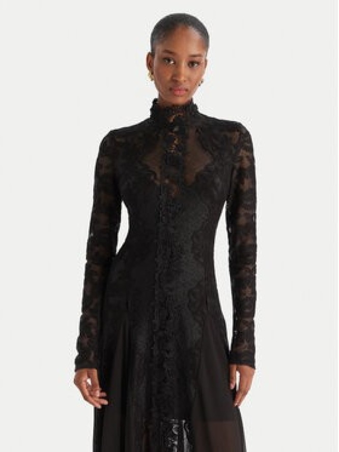 Babylon Sukienka wieczorowa S00829 Czarny Regular Fit