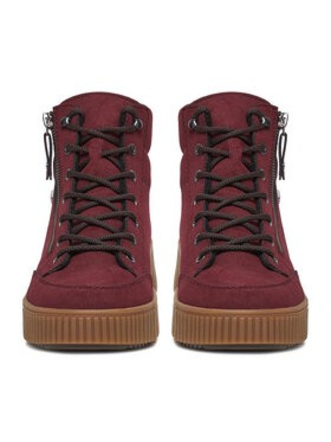 Rieker Trzewiki CEO-Y6104-35 Bordowy