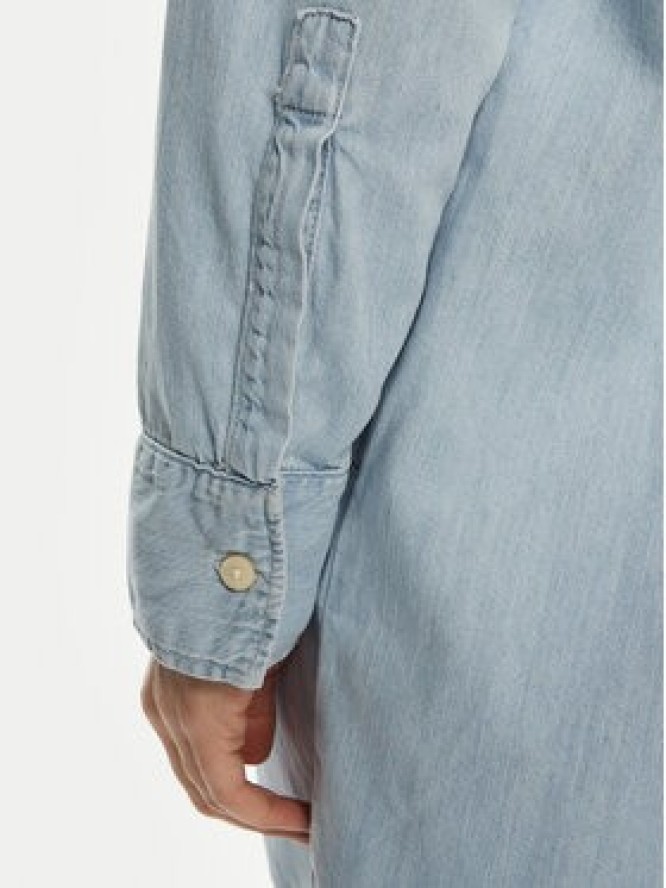 Calvin Klein Jeans Sukienka jeansowa J20J225472 Niebieski Loose Fit