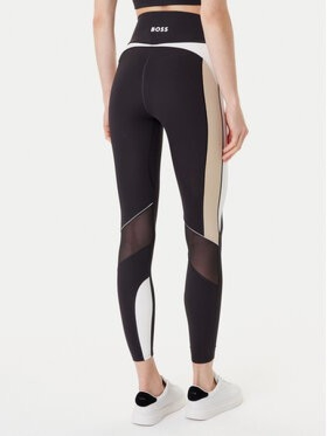 BOSS Legginsy Ekiden3 50544178 Czarny Slim Fit