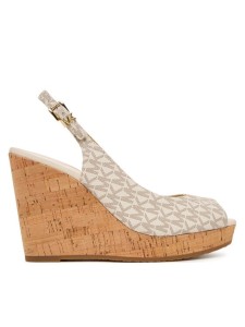 MICHAEL Michael Kors Sandały Rosie Wedge 40S6RSHS1B Écru