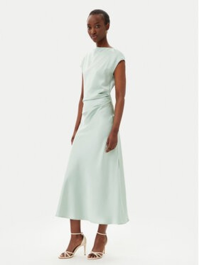 Imperial Sukienka koktajlowa AEAOJBA Zielony Regular Fit