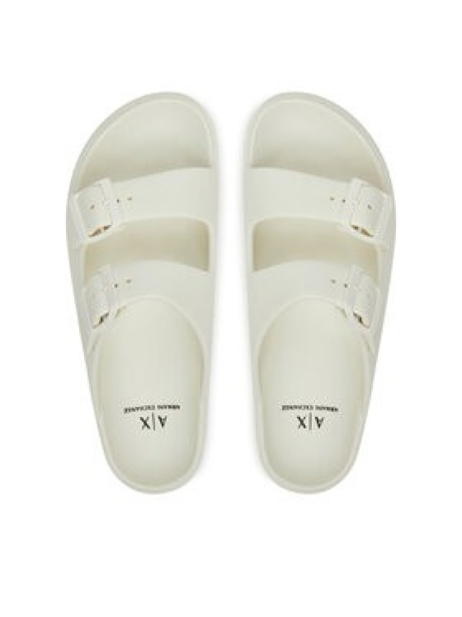 Armani Exchange Klapki XDP043 XV821 00894 Biały