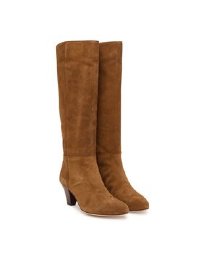 LAUREN RALPH LAUREN Kozaki Emersyn 802P15715002 Brązowy