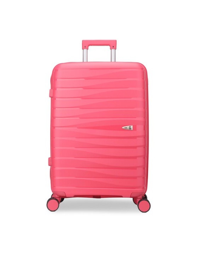 Semi Line Walizka średnia T5909-3 Różowy