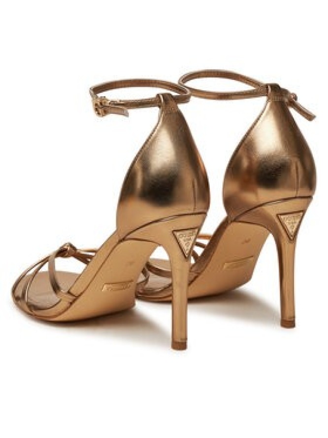 Guess Sandały FLJSPR LEL03 Złoty