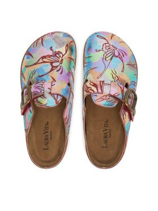 Laura Vita Klapki Brownieo 12 Srebrny