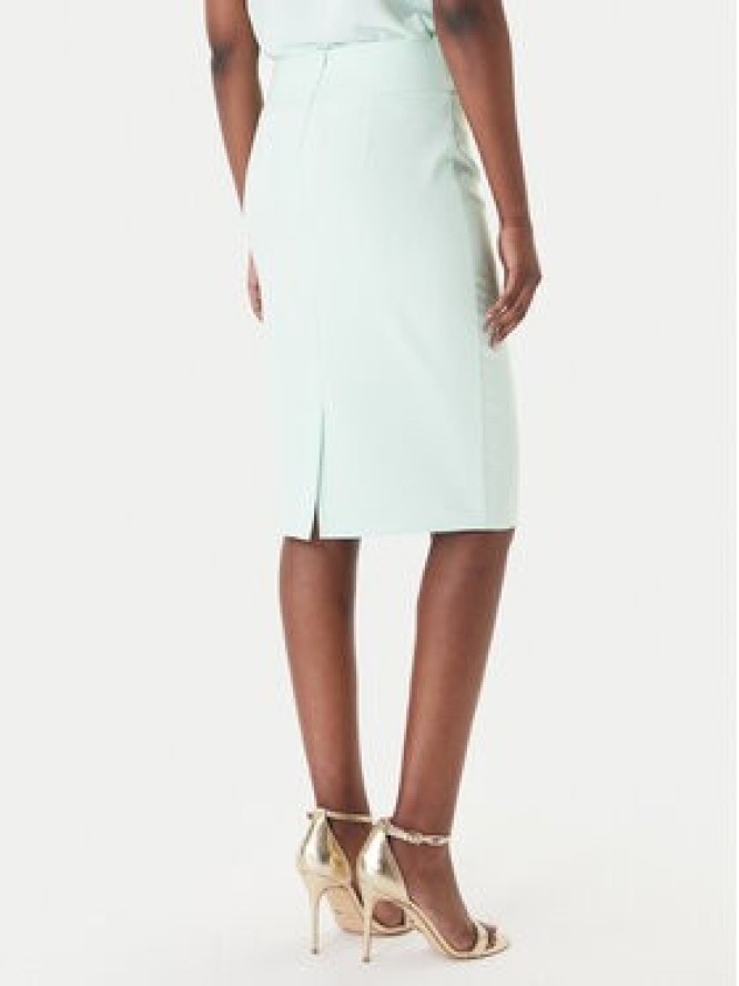 Rinascimento Spódnica ołówkowa CFC0128651003 Zielony Slim Fit