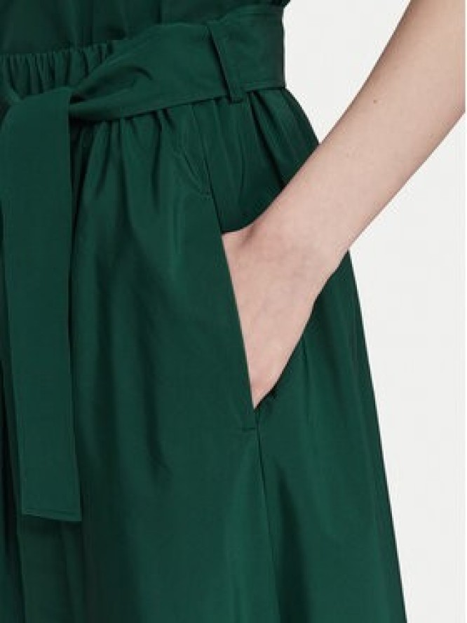 Weekend Max Mara Spódnica midi Alpaca 2625106041 Zielony ciemny Regular Fit