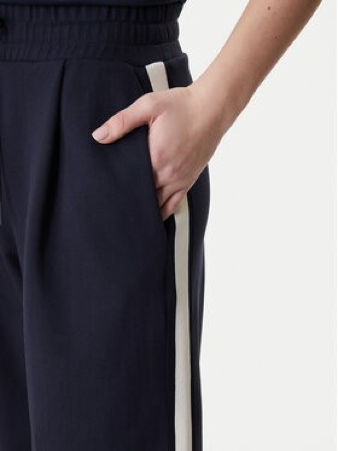 Weekend Max Mara Spodnie dresowe Perdoni 2615781051 Granatowy Wide Leg