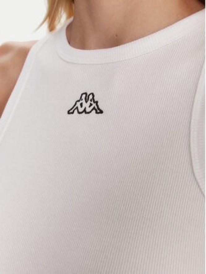 Kappa Komplet topów Logo Myrta 38277KW Biały Regular Fit