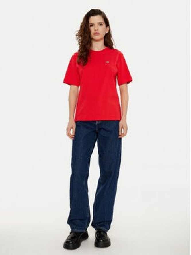 Lacoste T-Shirt TF7215 Czerwony Regular Fit