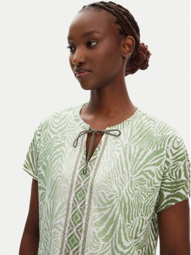 Olsen Bluzka 11105099 Zielony Regular Fit