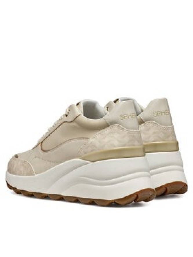 Geox Sneakersy D45WAA 08504 C1122 Écru