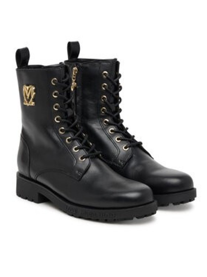 LOVE MOSCHINO Trzewiki JA24254G0NIA0000 Czarny