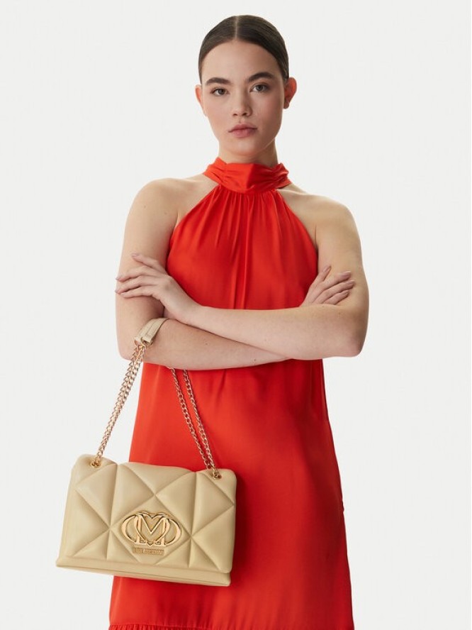 LOVE MOSCHINO Torebka JC4041PP1OLC0129 Beżowy