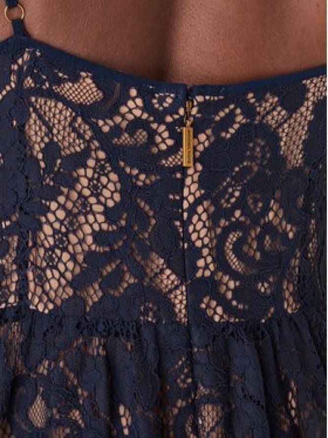 MICHAEL Michael Kors Sukienka letnia MS683HQKQ9 Granatowy Regular Fit