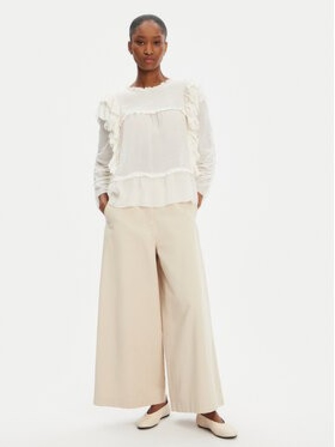 Munthe Bluzka Crisp 252100225231 Beżowy Regular Fit