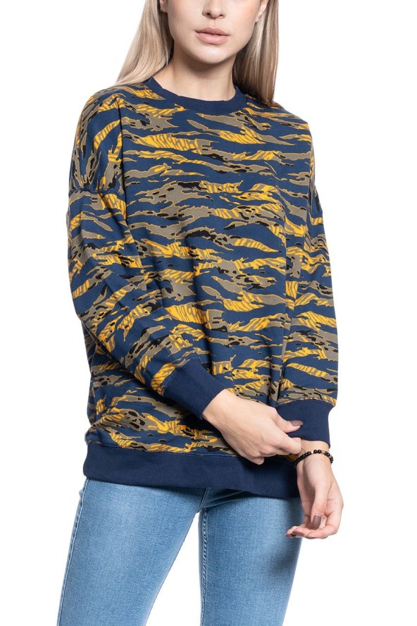 BLUZA DAMSKA LEE ELONGATED SWS WASHED BLUE L53GJSLR 112112300