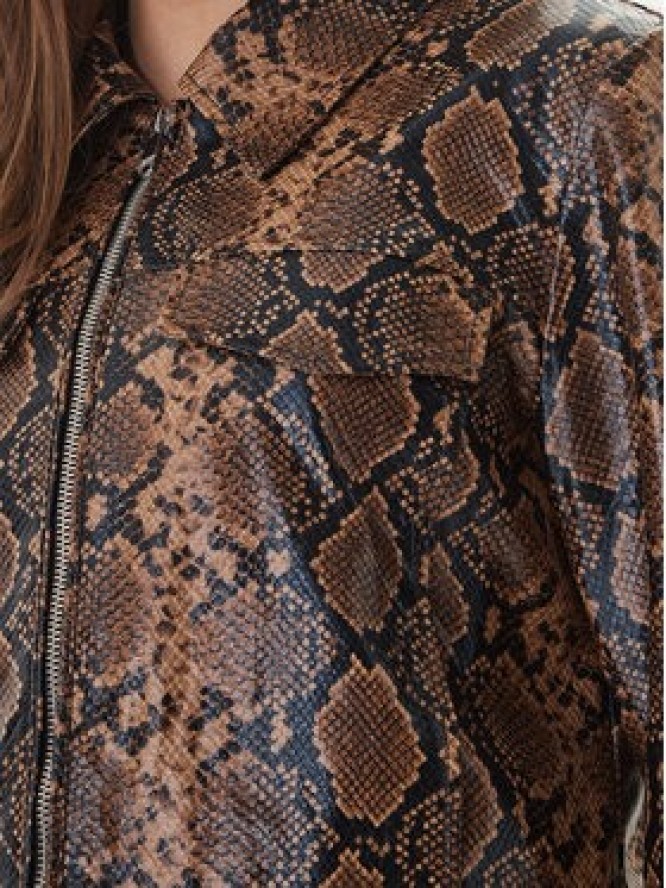 ONLY Kurtka z imitacji skóry Paris 15365492 Brązowy Regular Fit