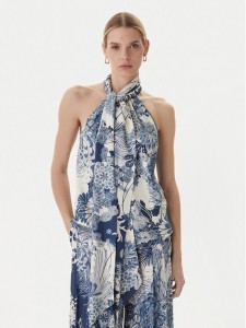 Guess Top W6GHA2 W2463 Niebieski Regular Fit