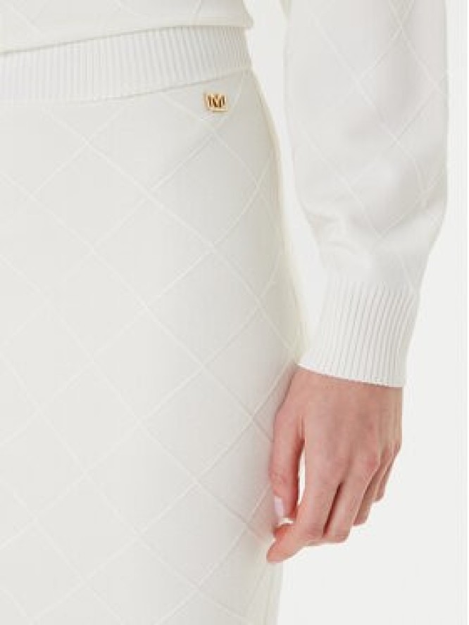 Marciano Guess Spódnica midi 5YGD29 5036Z Biały Slim Fit
