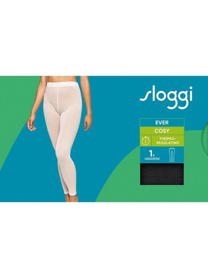 Sloggi Legginsy w kolorze czarnym rozmiar: S