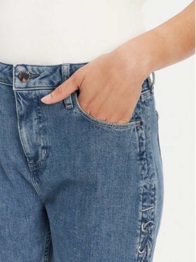 Guess Jeansy W5GA1E D4H7C Niebieski Boot Fit