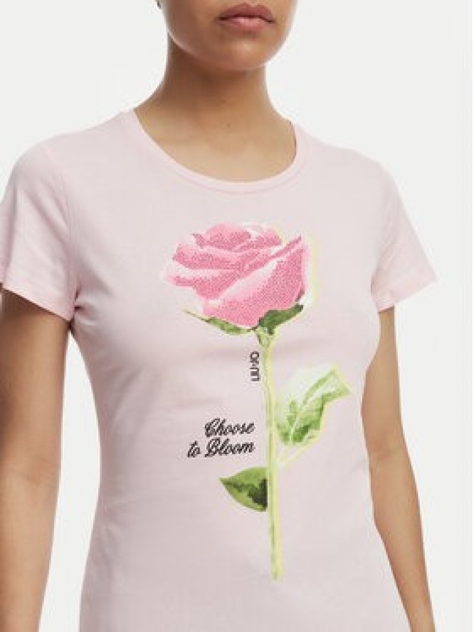 Liu Jo T-Shirt WA6477 JS923 Różowy Regular Fit