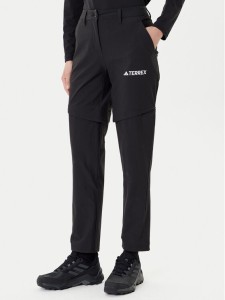 adidas Spodnie outdoor Terrex Multi IZ3322 Czarny Regular Fit