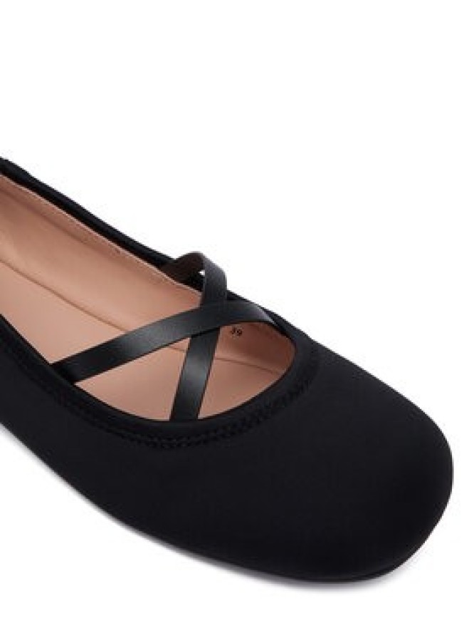 LOVE MOSCHINO Baleriny JA11141G1PIM0000 Czarny