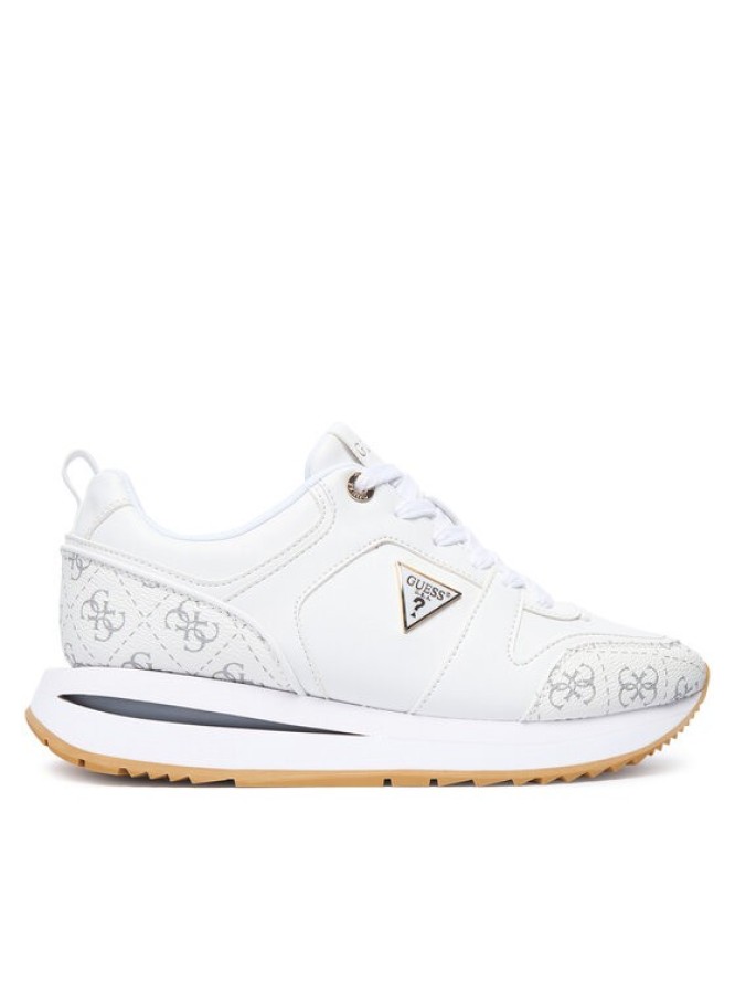 Guess Sneakersy FLTEVR ELE12 Biały