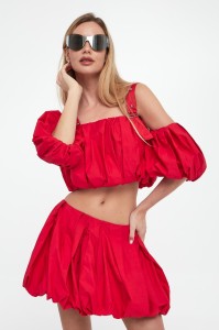 Top damski popelinowy Raul PINKO